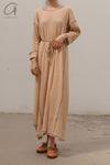 BASERANGE Ribbed wool dress DRSH-RIB-SP22 COCHLEA